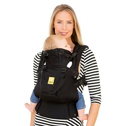 LILLEbaby Complete Airflow 6-in-1 Baby Carrier – Black