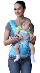Nimnyk Baby Carrier Sling – Ergonomics Front Hipseat | Best Lumbar Support | No Back Pain | Easy Use Front 2 Back Carrier