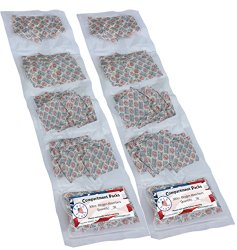 300cc Oxygen Absorber Compartment Packs (100, in 10 Compartments)