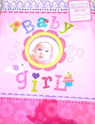 Baby Girl’s First Memory Book