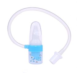 Baby Infant Nasal Aspirator Suction Kid Sucker Straw Anti Reflux