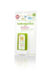 Babyganics Pure Mineral Sunscreen Stick SPF 50, 0.47-Ounce (Pack of 2), Packaging May Vary