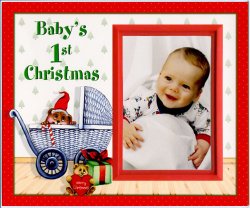 Baby’s First Christmas Picture Frame Gift