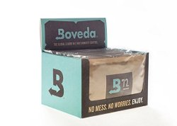 Boveda 72-Percent RH Retail Cube Humidifier/Dehumidifier, 60gm – Pack of 12