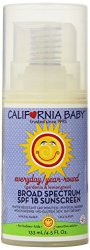 California Baby SPF 18 Everyday/Year-Round, 4.5Ounce