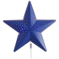 Children’s Blue Star Wall Lamp, Bulb Is Included