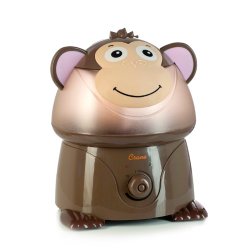 Crane Adorable Ultrasonic Cool Mist Humidifier with 2.1 Gallon Output per Day – Monkey