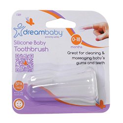 Dreambaby Silicone Baby Toothbrush – 2 Count