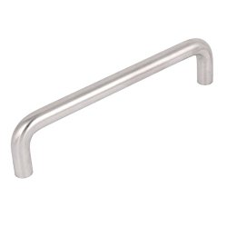 Dresser Cabinet Drawer 140mm Long Alloy Round Bar D Shaped Pull Handle