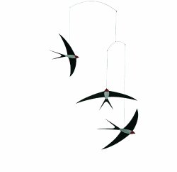 Flensted Mobiles Nursery Mobiles, Swallow Mobile