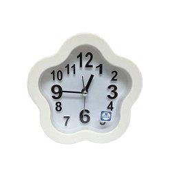 Flower Shape Mute Function Clock Individuality Clock Cute Clock Alarm Clock