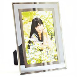 Giftgarden Glass Frames Morden Glass Edging Picture Frames For Decoration 4X6 inch