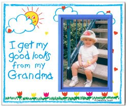 I Get My Good Looks from My Grandma – Picture Frame Gift