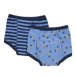 iplay Training Pants, Periwinkle Car, 4T, 2 Count