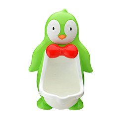 JOX JOZ Cute Pp Penguin Potty Training Urinal for Boys Pee (Green)