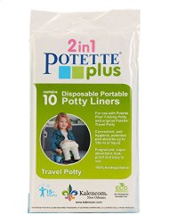 Kalencom Potette Plus On the Go Potty Liner Re-Fills 10-Pack