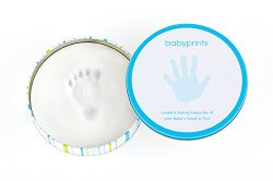 Pearhead Babyprints Tin, Blue