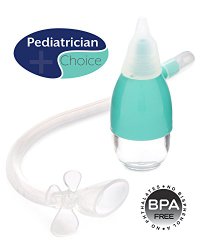 Pediatrician Choice Baby Nasal Aspirator | Recommended by Doctors | FDA-Registered | Gently Relieves Nasal Congestion | No Bulbs, No Filters