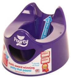 Pourty Easy-to-Pour Potty, Purple
