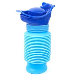 Tinksky Portable 750ML Children Potty Travel Urinal Car Toilet Pee (Blue)