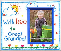 With Love to Great Grandpa! – Picture Frame Gift
