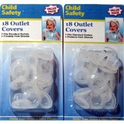 36 Lot Electrical Outlet Covers Child Proof Safety New