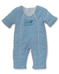 Baby Merlin’s Magic Sleepsuit 3-6 months – Blue Microfleece
