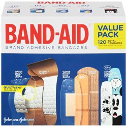 Band-Aid Variety Pack, 120 Count