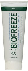 Biofreeze Pain Relieving Gel with Soothing Menthol, 4-Ounce (Pack of 2)