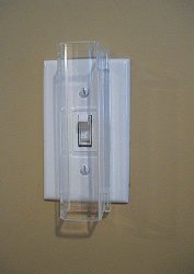 Child Proof Light Switch Guard – For Standard Toggle Style Light Switch