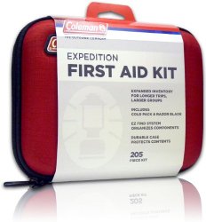 Coleman Expedition First Aid Kit (205-Piece), Red