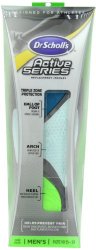 Dr. Scholl’s Active Series Replacement Insole Men’s, 10&1/2 – 13