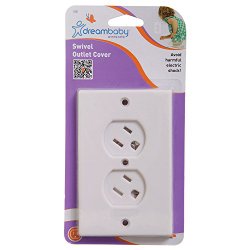 Dreambaby Swivel Outlet Cover, White