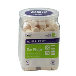 Flents Quiet Please Foam Ear Plugs  50-Pair