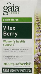 Gaia Herbs Vitex Berry, 60 Liquid Phyto-Capsules