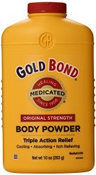 Gold Bond Medicated Powder 10-Ounce Containers (Pack of 3)