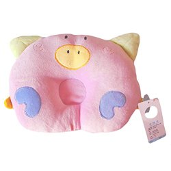Great Deal(TM) Pink Cotton Baby Piggy Pillow Support Sharp Sleeping (Pack of 1)