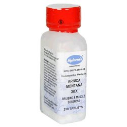 Hyland’s Arnica Montana 30X Tablets, Natural Homeopathic Bruising, Pain, and Muscle Soreness Relief, 750 Count