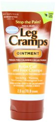 Hyland’s Leg Cramp Ointment, Natural Homeopathic Calf, Leg and Foot Cramp Relief, 2.5 Ounce