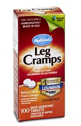 Hyland’s Leg Cramp Tablets, Natural Calf, Leg and Foot Cramp Relief, 100 Count