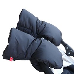 Mightyhand Extra Thick Stroller Hand Muff Winter Waterproof Anti-freeze Gloves for Parents and Caregivers