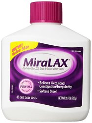 MiraLAX Laxatives, 26.9 Ounce