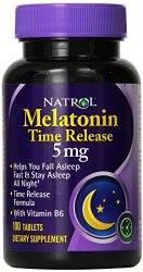 NATROL Melatonin 5mg Time Release 100 CAPS