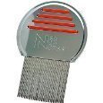 Nit Free Terminator Lice Comb,  Professional Stainless Steel Louse and Nit Comb for Head Lice Treatment, Removes Nits