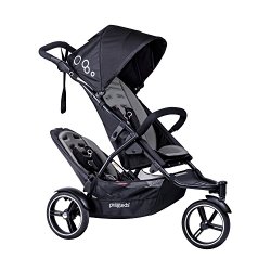 phil&teds 2015 Dot Inline Stroller with Second Seat, Graphite