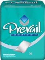 Prevail Super Absorbent Disposable Underpads – 30″ x 36″ Peach – Case of 100