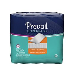 Prevail Underpad, Super Absorbent, 10 Packs of 10 (100 count)