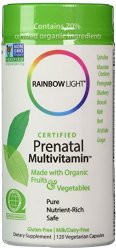 Rainbow Light, Prenatal Organic Multivitamin, 120-Count (Packaging May Vary)