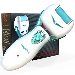 Rechargeable Electric Callus Remover, Safe Pedicure Tools with Extra Roller Heads,foot File Remove Dead Skin From Feet Fast