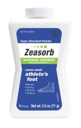Zeasorb Antifungal Treatment Powder, Athletes Foot, 2.5oz